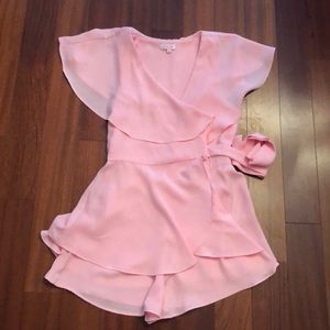 Baby pink romper